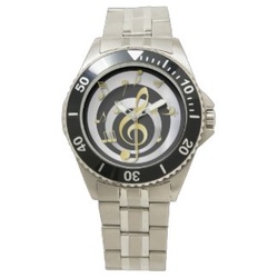 rust vrijgesteld slachtoffers Music themed watches for Men - Gifts for Musicians and Music Lovers
